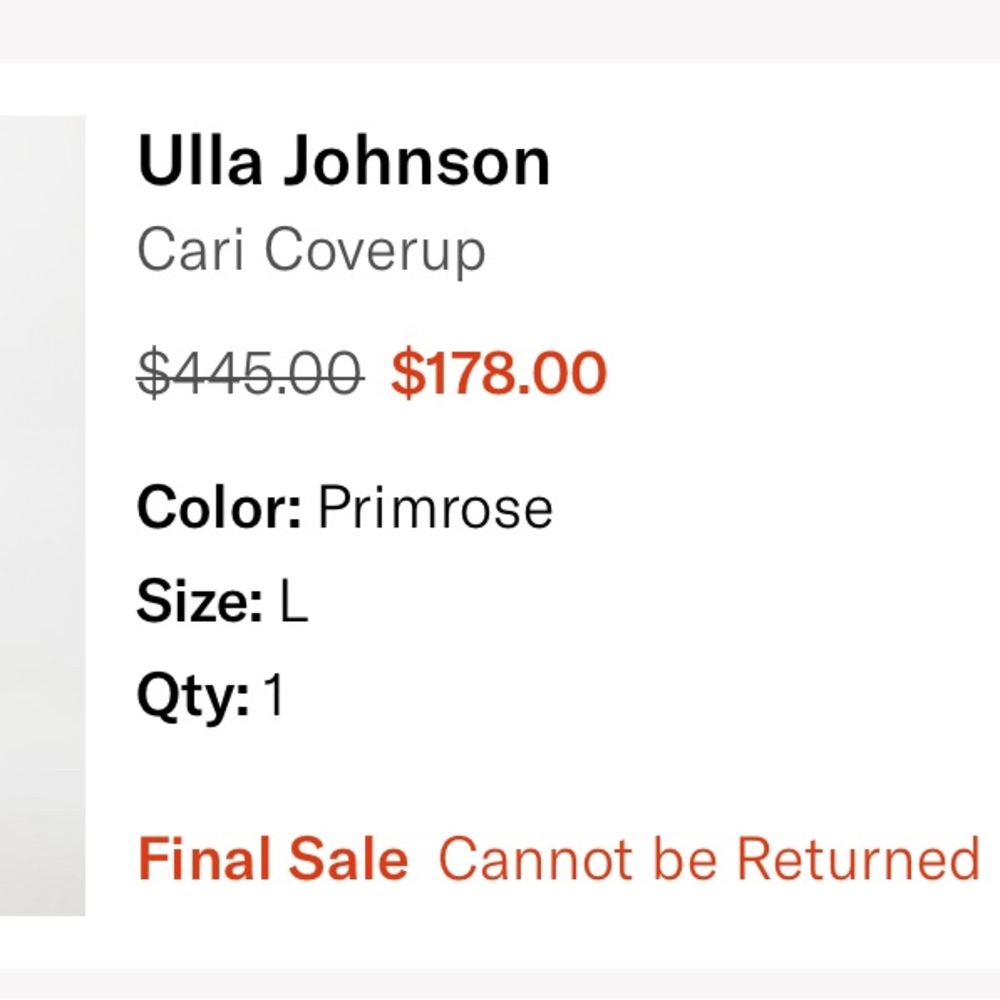 Ulla Johnson Terracotta and Black Patterned Dress - Picture 5 of 5